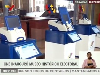 CNE inauguró en Caracas el Museo Histórico Electoral Venezolano