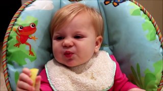 Funny Emotion When Babies First Eat Lemon _ Fun and Fails