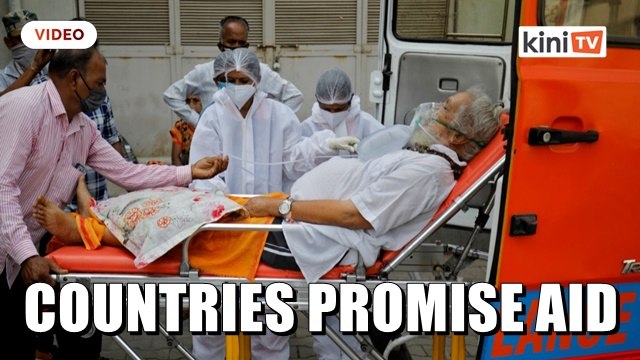 India sends army to help hospitals hit by Covid-19 as countries promise aid