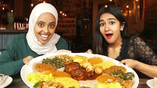 Injera is a staple of Ethiopian cuisine — here is how it's made and how to eat it