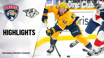 Panthers @ Predators 4/26/21 | NHL Highlights