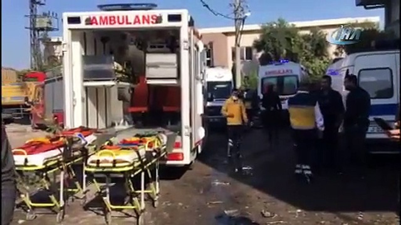 Bursa'da fabrikada patlama!