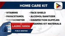 DOH, planong mamahagi ng home care kits para sa asymptomatic at mild cases na nagpapagaling sa bahay
