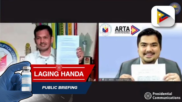 PACC at ARTA, pumirma ng MOA upang lalong paigtingin ang kampanya kontra red tape at korapsyon