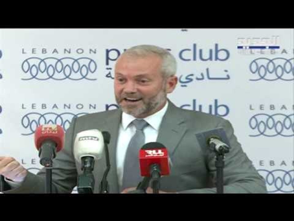 وزير الطاقة ريمون غجر يطل عبر الجديد بينما اللبنانيون يعانون من انقطاع الكهرباء