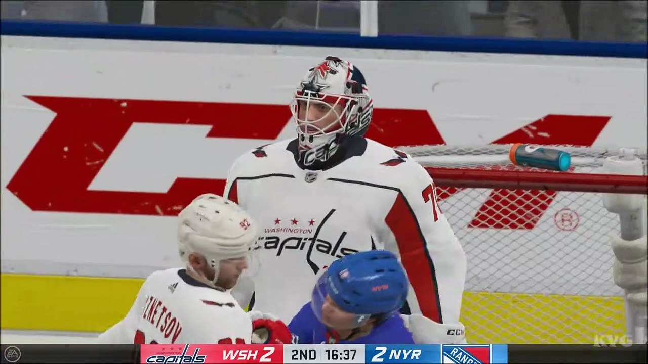 Nhl 20 - New York Rangers Vs Washington Capitals - Gameplay (Ps4 Hd) [1080P60Fps]