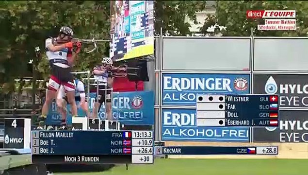 Biathlon d'√©t√© - Replay : Wiesbaden, course hommes