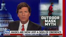 Tucker Carlson Urges Audience to ‘Call the Police Immediately’ if They See Kids Wearing Masks Outdoors