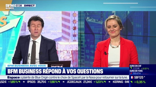 BFM Business avec vous: Mon employeur peut-il contrôler mes horaires de travail grâce à Teams ? - 27/04