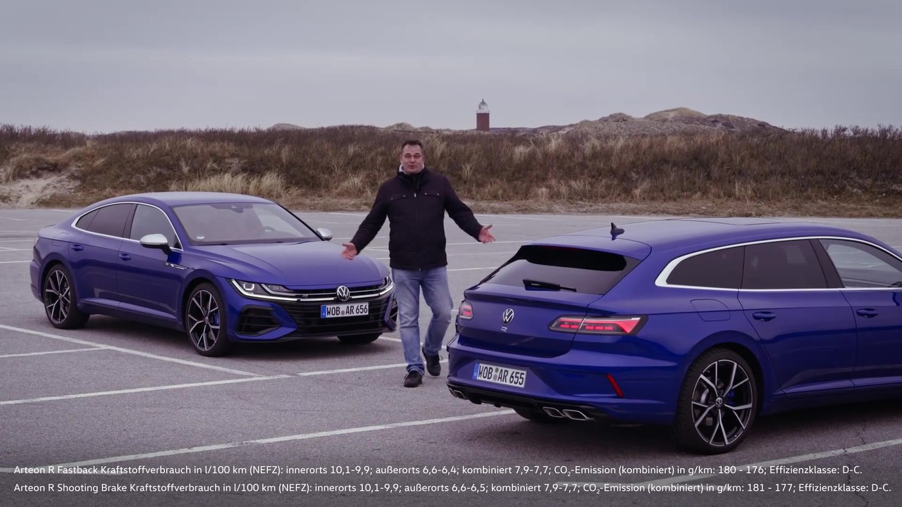 Volkswagen Grand Tourier meets R. - Arteon R und Arteon R Shooting Brake