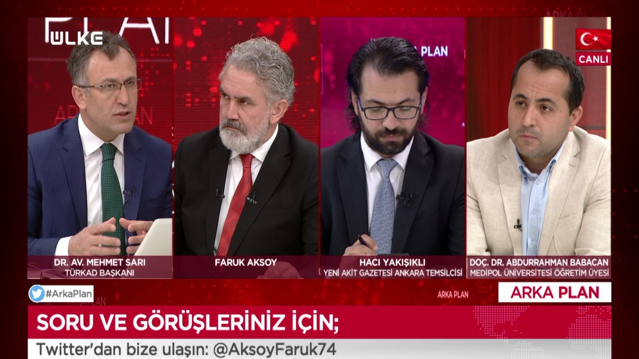 Arka Plan - Mehmet Sarı | Hacı Yakışıklı | Abdurrahman Babacan | Meltem Özen | 26 Nisan 2021