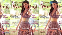 Amyra Dastur Looks Gorgeous On Culture Wedding Cover Page