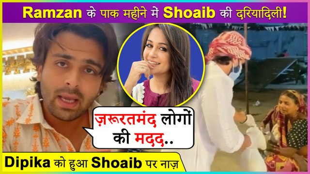 Shoaib Ibrahim Decides To Help The Needy By Feeding Them Food, Dipika Feels Proud