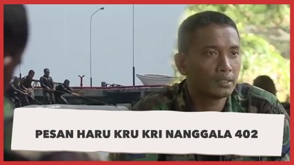 Pesan Haru Kru KRI Nanggala 402: Kalau Suami Menyelam, Anggap Sudah Mati
