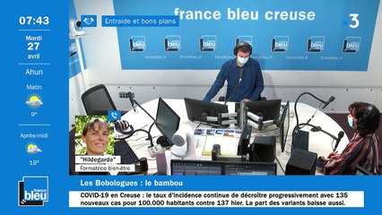 27/04/2021 - La matinale de France Bleu Creuse