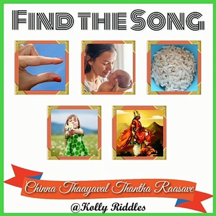 Guess the Super Star Rajinikanth Songs from the Images | Kolly Riddles