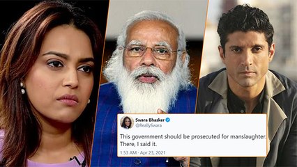 Celebrities Slam Central Govt. For Second Wave Of Covid-19 In India