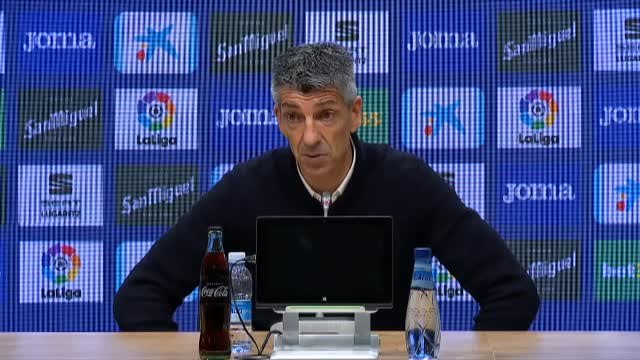 Mendilibar: Nos vamos con mal cuerpo. La derrota es jodida en la situación en la que estamos