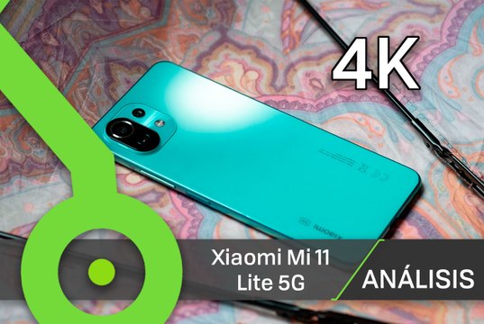 Xiaomi Mi 11 Lite 5G, prueba de vídeo (4K, noche)
