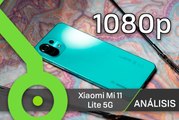 Xiaomi Mi 11 Lite 5G, prueba de vídeo (1080p, noche)