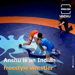 19-Yr-Old Anshu Malik Clinches Olympic Wrestling Berth