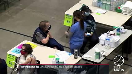 Covid-19 : les États-Unis vont donner 60 millions de doses d’AstraZeneca