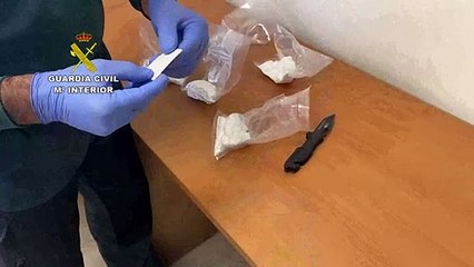 Detenidos tras bajarse de un coche en la autovía para evitar un control de droga