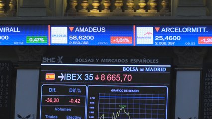 La bolsa española incrementa los retrocesos tras la apertura hasta el 0,33 %