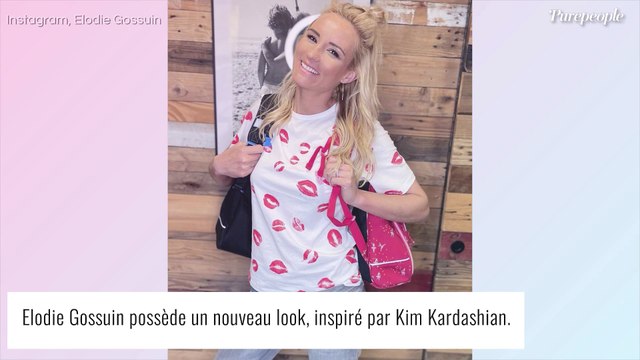 Elodie Gossuin : D'humeur Kim Kardashian mais sans les fesses , son nouveau look fait réagir