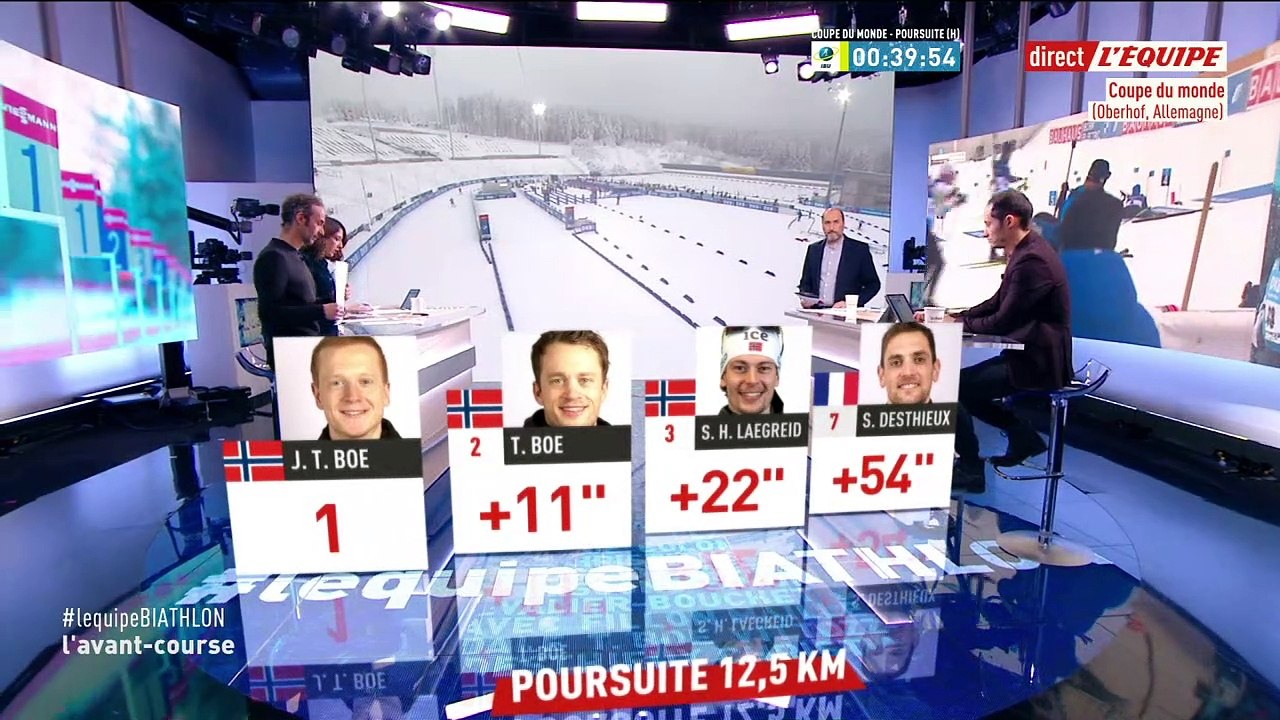 Biathlon - Replay : Poursuite hommes de Oberhof - L'avant-course