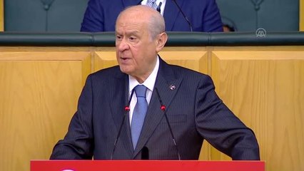 Bahçeli: "Türk milletine sözde soykırım gölgesi düşürmek, mazisi toplu cinayetlerle, katliamlarla dolu bir ülkenin haddi değildir"