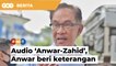 Perbualan ‘Anwar-Zahid’: Akan beri keterangan lengkap kalau didakwa, tegas presiden PKR