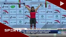 Hidilyn Diaz, aminadong may pagkukulang sa Asian Weightlifting Championships