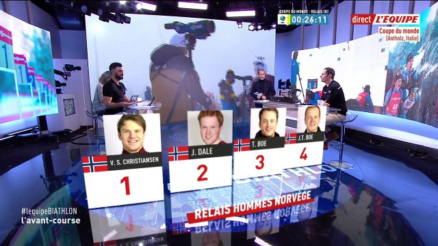 Biathlon - Replay : Relais hommes d'Antholz-Anterselva - L'avant-course