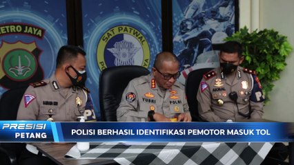 Polisi Berhasil Mengidentifikasi Pengendara Motor yang Masuki Tol