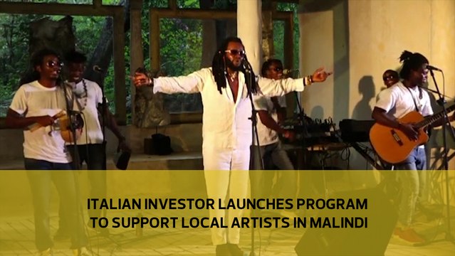Italian investor launches program to support local artists in Malindi