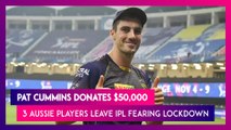 IPL 2021: Pat Cummins Donates $50,000; 3 Other Aussie Players Withdraw Fearing Lockdown