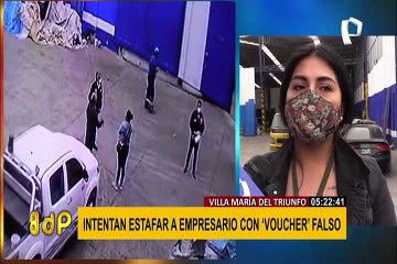 VMT: intentan estafar a empresario con “voucher falso” por 13 mil dólares