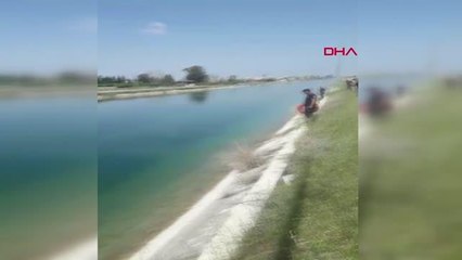 ADANA SERİNLEMEK İÇİN KANALA GİRDİ, BOĞULDU