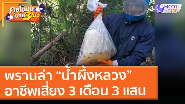 พรานล่า น้ำผึ้งหลวง อาชีพเสี่ยง 3 เดือน รับ 3 แสน (27 เม.ย. 64) คุยโขมงบ่าย 3 โมง