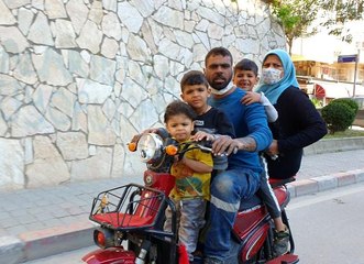 Halk otobüsü değil, elektrikli bisiklet