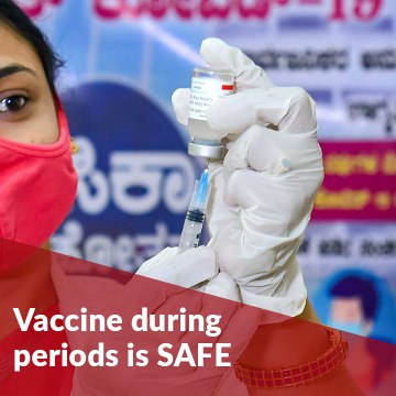 Fact check: You CAN take the COVID-19 vaccine during your periods