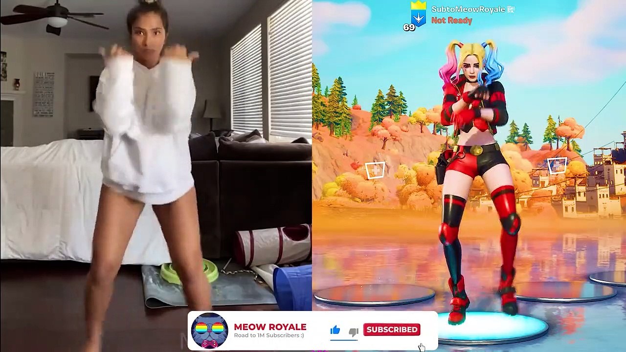 New Fortnite Dances Vs Real Life!..(Hit It Tik Tok Dance, Chicken Wing