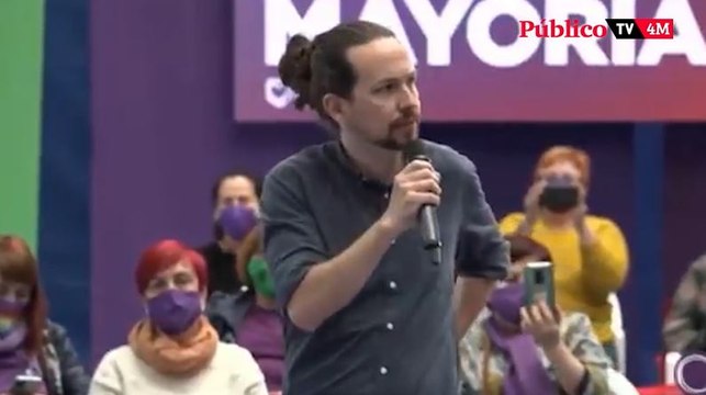 Iglesias critica a la Casa Real por no haber condenado la violencia fascista tras las amenazas de muerte recibidas