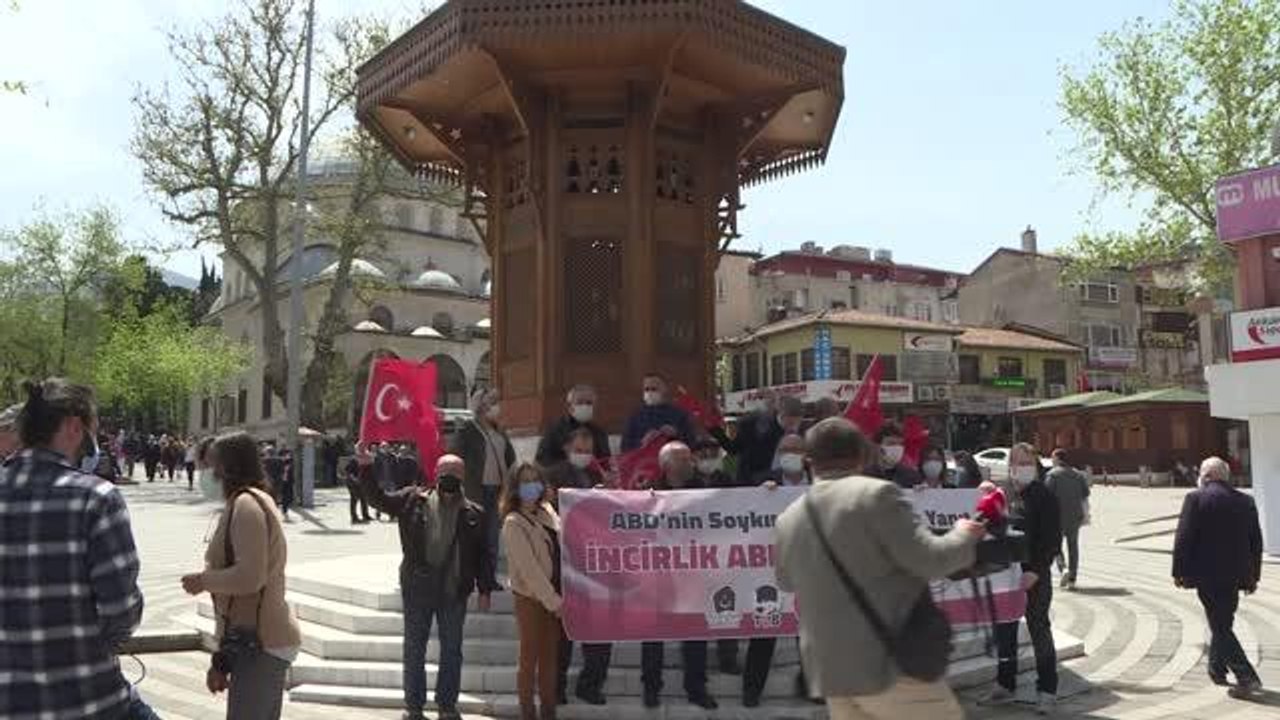 ABD Başkanı Biden'ın 1915 olaylarını "soykırım" olarak nitelemesi protesto edildi