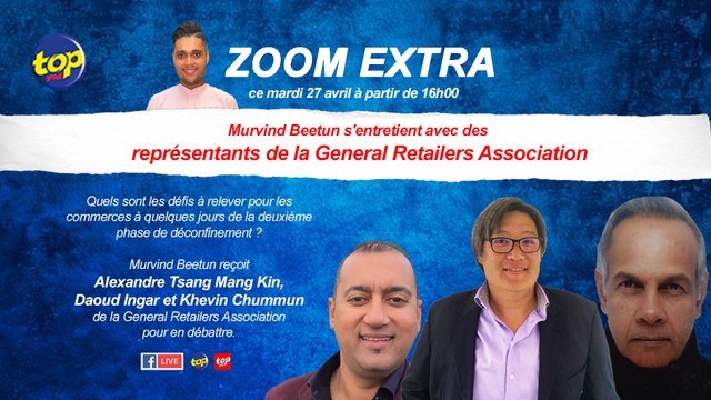 Zoom Extra : Murvind Beetun s'entretient avec des représentants de la General Retailers Association.