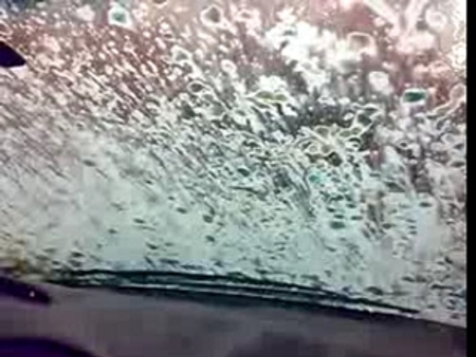 lavage voiture à l'intérieur