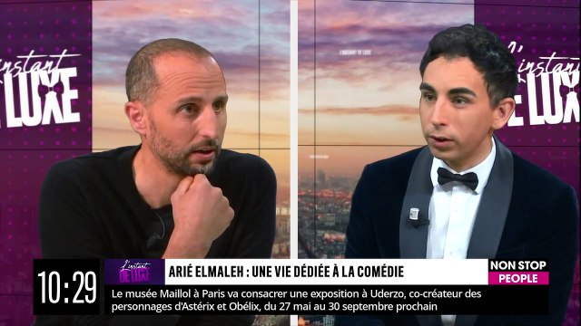 Arié Elmaleh invité dans l'émission L'instant De Luxe sur Non Stop People.