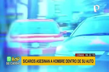 Comas: asesinan a un hombre de dos disparos al pecho en medio del tráfico