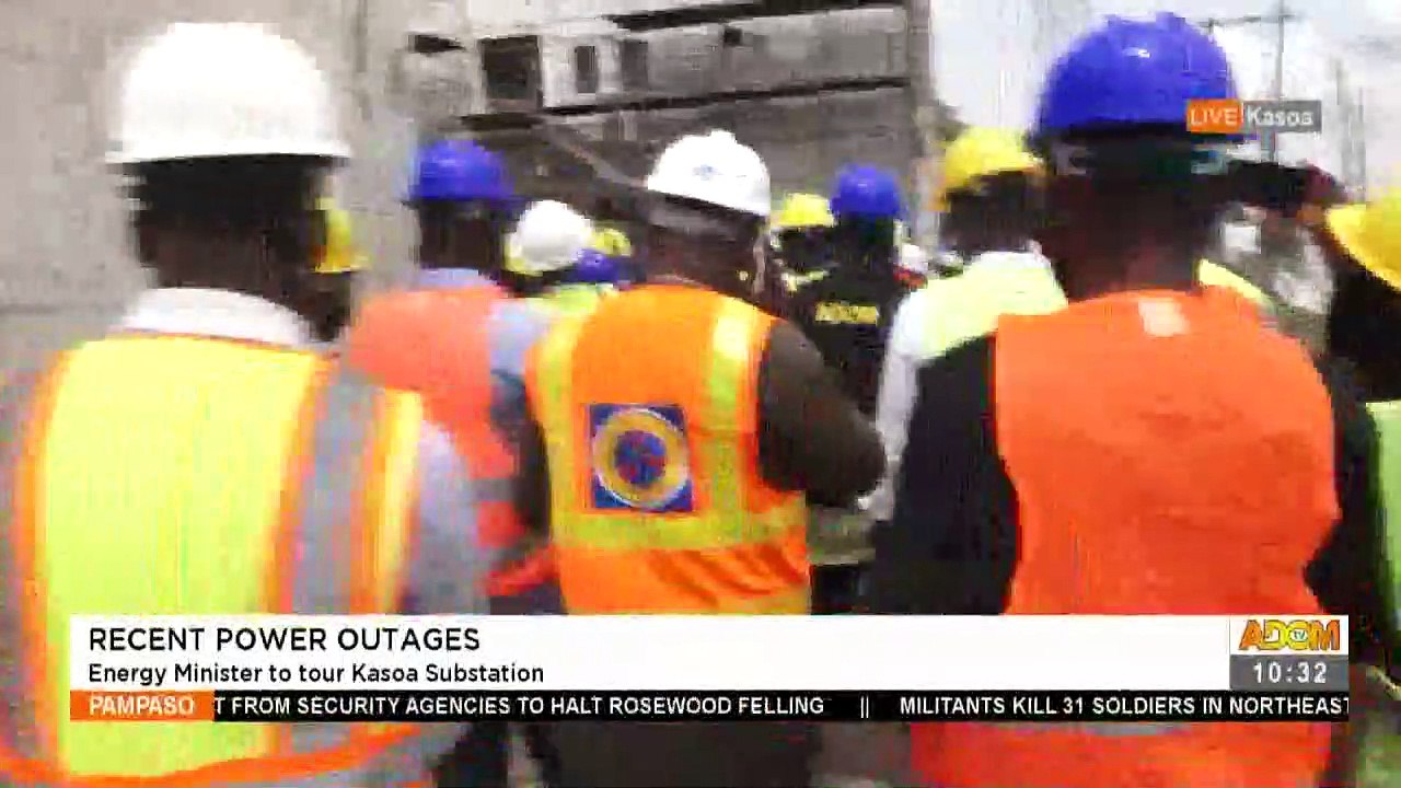 Recent Power Outages: Energy Minister to tour Kasoa substation- Pampaso on Adom TV (27-4-21)